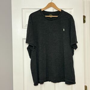 Polo Ralph Lauren T Shirt Mens 2XB Gray Heather Short Sleeve Crewneck